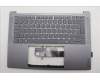 Lenovo 5CB1R71139 C-Cover with keyboard, Slovenian, Luna Grey, UK