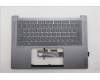 Lenovo 5CB1R71141 C-Cover with keyboard, Bulgarian, Luna Grey, UK