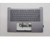 Lenovo 5CB1R71142 C-Cover with keyboard, Czech Slovakian, Luna Grey, UK
