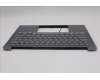 Lenovo 5CB1R71148 C-Cover with keyboard, English, Luna Grey, US