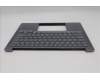 Lenovo 5CB1R71150 C-Cover with keyboard, US English Euro, Luna Grey, US