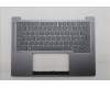 Lenovo 5CB1R71161 C-Cover with keyboard, Portuguese, Luna Grey, UK