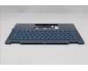 Lenovo 5CB1R71267 C-Cover with keyboard, Italian, Tidal Teal, Non-FingerPrint, Puresight Logo, UK