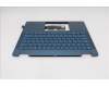 Lenovo 5CB1R71270 C-Cover with keyboard, Hebrew, Tidal Teal, Non-FingerPrint, Puresight Logo, US