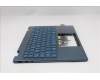 Lenovo 5CB1R71272 C-Cover with keyboard, German, Tidal Teal, Non-FingerPrint, Puresight Logo, UK