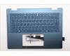 Lenovo 5CB1R71272 C-Cover with keyboard, German, Tidal Teal, Non-FingerPrint, Puresight Logo, UK