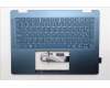 Lenovo 5CB1R71277 C-Cover with keyboard, Slovenian, Tidal Teal, Non-FingerPrint, Puresight Logo, UK