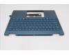 Lenovo 5CB1R71278 C-Cover with keyboard, Spanish, Tidal Teal, Non-FingerPrint, Puresight Logo, UK