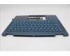Lenovo 5CB1R71285 C-Cover with keyboard, English, Tidal Teal, Non-FingerPrint, Puresight Logo, US