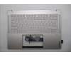 Lenovo 5CB1R71340 C-Cover with keyboard, Belgian, Seashell, FingerPrint, Puresight Logo, UK