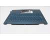 Lenovo 5CB1R71389 C-Cover with keyboard, Spanish, Tidal Teal, Non-FingerPrint, Non-Puresight Logo, UK