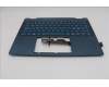 Lenovo 5CB1R71390 C-Cover with keyboard, Switzerland, Tidal Teal, Non-FingerPrint, Non-Puresight Logo, UK