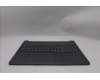 Lenovo 5CB1R91580 C-Cover with keyboard, Belgian, Luna Grey, DIS, UK