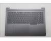 Lenovo 5CB1R91610 C-Cover with keyboard, Belgian, Luna Grey, UMA, UK