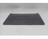Lenovo 5CB1R91616 C-Cover with keyboard, French, Luna Grey, UMA, US