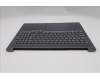 Lenovo 5CB1R91629 C-Cover with keyboard, Portuguese, Luna Grey, UMA, UK
