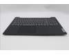 Lenovo 5CB1R99807 C-Cover with keyboard, US English Euro, Black, US