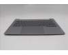 Lenovo 5CB1R99872 C-Cover with keyboard, Czech Slovakian, Arctic Grey, Backlight, H-series, UK
