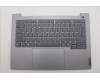 Lenovo 5CB1R99895 C-Cover with keyboard, UK English, Arctic Grey, Backlight, H-series, UK