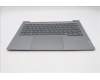Lenovo 5CB1S00138 C-Cover with keyboard, Danish, Arctic Grey, Backlight, H-series, UK