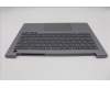 Lenovo 5CB1S00178 C-Cover with keyboard, Belgian, Arctic Grey, Backlight, U-series, UK