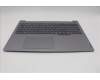 Lenovo 5CB1S00308 C-Cover with keyboard, Czech Slovakian, Arctic Grey, Backlight, H-series, UK