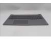 Lenovo 5CB1S00316 C-Cover with keyboard, Hungarian, Arctic Grey, Backlight, H-series, UK