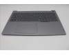 Lenovo 5CB1S00324 C-Cover with keyboard, Russian, Arctic Grey, Backlight, H-series, US