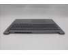 Lenovo 5CB1S00326 C-Cover with keyboard, Spanish, Arctic Grey, Backlight, H-series, UK