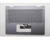 Lenovo 5CB1S01182 C-Cover with keyboard, French, Luna Grey, Backlight, Non-FingerPrint, US