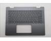 Lenovo 5CB1S01184 C-Cover with keyboard, Arabic, Luna Grey, Backlight, Non-FingerPrint, US