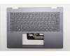 Lenovo 5CB1S02781 C-Cover with keyboard, Italian, Luna Grey, Non-FingerPrint, UK