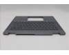 Lenovo 5CB1S02802 C-Cover with keyboard, French, Luna Grey, Non-FingerPrint, US