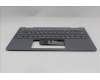 Lenovo 5CB1S02803 C-Cover with keyboard, German, Luna Grey, Non-FingerPrint, UK