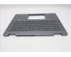 Lenovo 5CB1S02819 C-Cover with keyboard, Belgian, Luna Grey, Non-FingerPrint, UK
