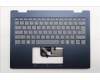 Lenovo 5CB1S02864 C-Cover with keyboard, German, Cosmic Blue, Backlight, Non-FingerPrint, UK