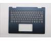 Lenovo 5CB1S02911 C-Cover with keyboard, Portuguese, Cosmic Blue, Non-FingerPrint, UK
