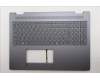 Lenovo 5CB1S05074 C-Cover with keyboard, UK English, Luna Grey, Backlight, Non-FingerPrint, UK