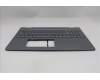 Lenovo 5CB1S05074 C-Cover with keyboard, UK English, Luna Grey, Backlight, Non-FingerPrint, UK