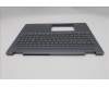 Lenovo 5CB1S05079 C-Cover with keyboard, Portuguese, Luna Grey, Backlight, Non-FingerPrint, UK