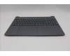 Lenovo 5CB1S05146 C-Cover with keyboard, US English Euro, Luna Grey, Non-Backlight, FingerPrint, US