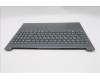 Lenovo 5CB1S05162 C-Cover with keyboard, Russian, Luna Grey, Non_Backlight, FingerPrint