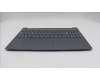 Lenovo 5CB1S05178 C-Cover with keyboard, French, Luna Grey, Backlight, FingerPrint, US