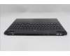 Lenovo 5CB1S24056 C-Cover with keyboard, English, Eclipse Black, RGB Backlight, Anodizing Sandblasting, US