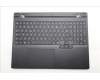 Lenovo 5CB1S24088 C-Cover with keyboard, French, Eclipse Black, White Backlight, Anodizing Sandblasting, US