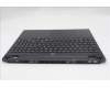 Lenovo 5CB1S24088 C-Cover with keyboard, French, Eclipse Black, White Backlight, Anodizing Sandblasting, US