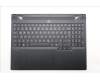 Lenovo 5CB1S24091 C-Cover with keyboard, German, Eclipse Black, White Backlight, Anodizing Sandblasting, UK