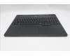 Lenovo 5CB1S24172 C-Cover with keyboard, Russian, Eclipse Black, White Backlight, Anodizing Sandblasting, US