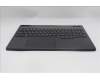 Lenovo 5CB1S31059 C-Cover with keyboard, Arabic, Eclipse Black, White Backlight, Painting, US