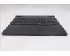 Lenovo 5CB1S31071 C-Cover with keyboard, Hebrew, Eclipse Black, White Backlight, Painting, US
